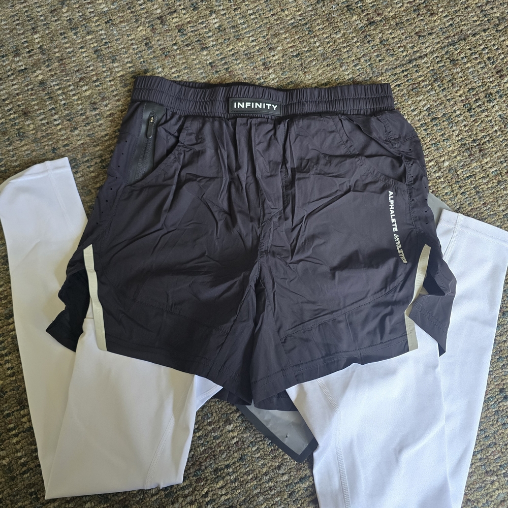 Alphalete Black Athletic Men's Shorts